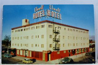 Nevada Nv Las Vegas Hotel Elwell Postcard Old Vintage Card View Standard Post Pc