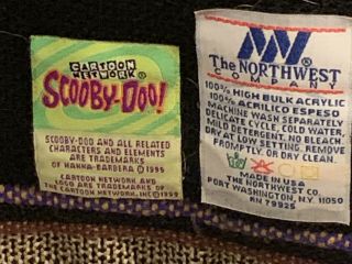 Cartoon Network Scooby Doo Bed Comforter Blanket Frindge Tapestry 3