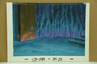Care Bears Orig Hand Painted Production Animation Cel & Painted Background w/COA 3