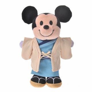 Disney Plush Doll Nuimos Costume Kimono Light Blue Boy Japan Import