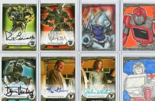 Transformers - Autograph,  Sketch,  Costume And Prop Card Selection Nm Breygent