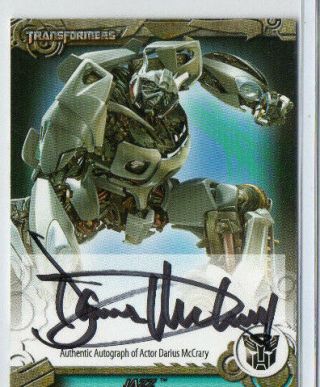 Transformers - Autograph,  Sketch,  Costume And Prop Card Selection NM Breygent 3