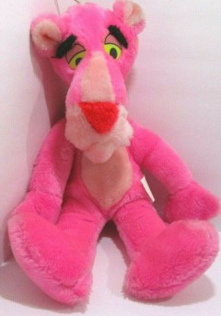 Pink Panther Vintage 1980 Plush Toy By Mighty Star Stuffed Animal