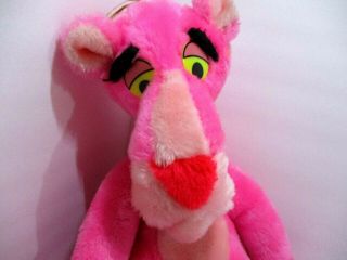 Pink Panther Vintage 1980 Plush Toy By Mighty Star Stuffed Animal 3