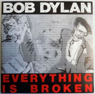 Bob Dylan - Everything Is Broken - Spain - 7 " Single - Promo - 1989 -
