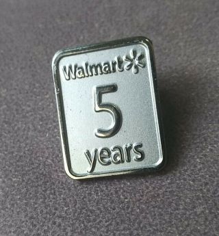 Walmart 5 Year Employee Service Pin