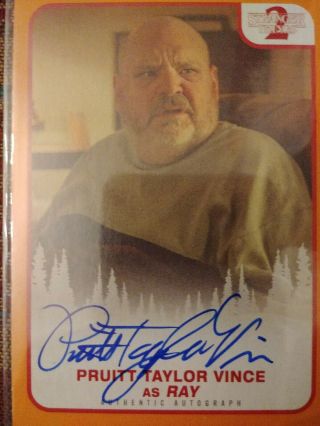 Pruitt Taylor Vince Autograph Card 11/99 Orange Parallel Stranger Things 2 Topps