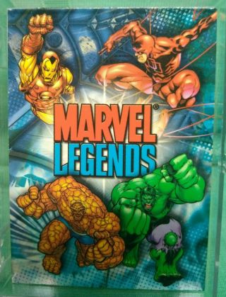 2001 Topps Marvel Legends Trading Card Set - 72 Cards