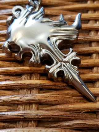 Vintage Sleeping Lion Heart Necklace/pendant - Final Fantasy Viii Squall