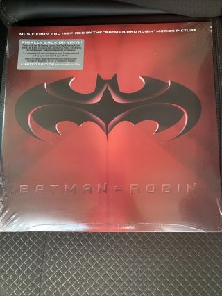 Batman And Robin - Movie Soundtrack 2xlp 12 " Colored Vinyl Set Rsd 2020