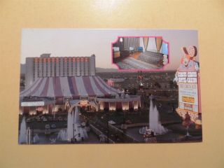 Circus Circus Casino Hotel Las Vegas Nevada Vintage Postcard