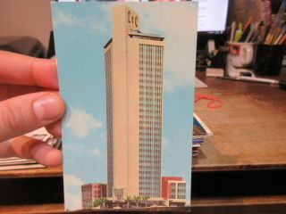Vintage Old Postcard Tennessee Nashville Life Casualty Insurance Tower Building