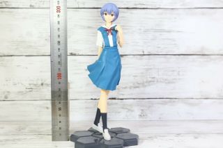 Rei Ayanami Figure Eva Neon Genesis Evangelion School Uniform Sega Prize Anime