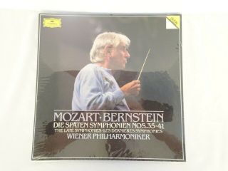 Mozart Symphonies Leonard Bernstein 1st Press Digital 3lp Box,