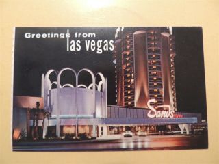 Sands Casino Hotel Las Vegas Nevada Vintage Postcard
