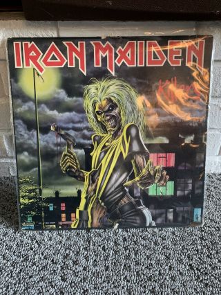 Iron Maiden Killers 1981 Vinyl Lp Harvest Records St - 12141