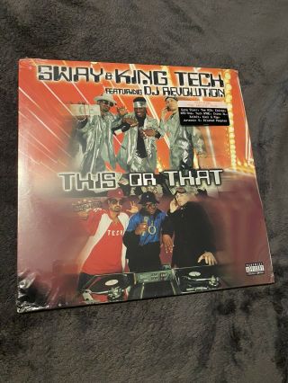 Sway & King Tech - This Or That (vinyl 2lp) 1999 Rare Rza,  Xzibit,  Eminem