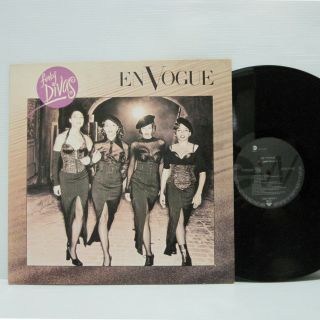 En Vogue ‎– Funky Divas Lp 1992 Eu Orig Eastwest Braxtons Tlc Aaliyah Mariah R&b