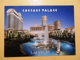 Caesars Palace Casino Hotel Las Vegas Nevada Vintage Oversized Postcard