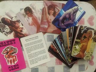 Vintage 1974 Playboy - Play Maid Cards Complete W / Box Crisp