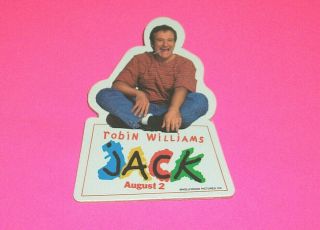 ⭐⭐ Jack - Robin Williams Vintage 1996 Movie Film Promo Pin Back Button ⭐⭐⭐⭐⭐⭐⭐⭐⭐