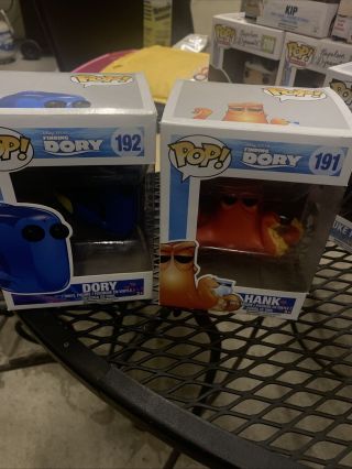 Funko Pop Finding Dory Set Hank And Dory With Nemo
