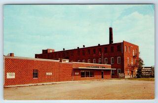 Vintage Postcard Amana Woolen Mills Iowa Ia