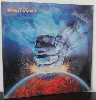 Judas Priest Lp “ram It Down” Columbia 44244 Orig 1988