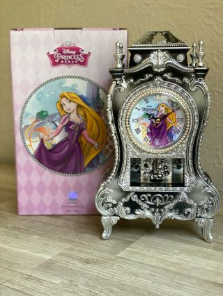 Disney Castle Clock L Tangled Rapunzel Disney Princess Gift Collectible Rare