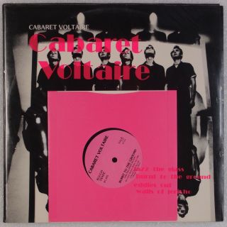 Cabaret Voltaire: Jazz The Glass / Burnt To The Ground Uk 12 " 7” Complete Nm