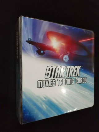 Rittenhouse 2014 Star Trek Movies Trading Cards Binder Album Cards