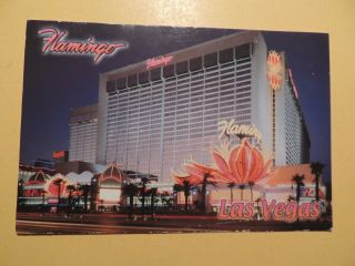 Flamingo Hotel Casino Las Vegas Nevada Vintage Postcard