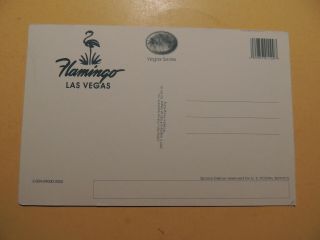 Flamingo Hotel Casino Las Vegas Nevada vintage postcard 2