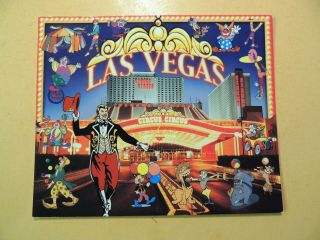 Circus Circus Casino Hotel Las Vegas Nevada Vintage Oversized Postcard