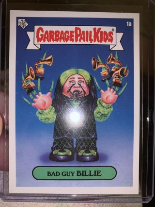 2020 Garbage Pail Kids - The Shammy Awards Sticker - 1a Bad Guy Billie Only 466