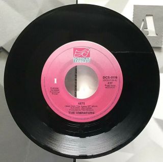 The Vibrators: 1983 Canada Only Single 4875 / Punish Me With Kisses [clash]