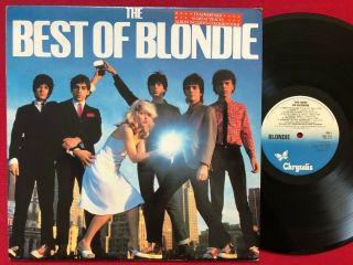 Blondie The Best Of Blondie Lp,  Poster Orig Uk Press (1981) Ex/ex Cdl Tv1
