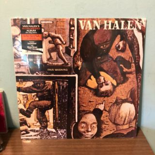 Van Halen Fair Warning Remastered 180gm Audiophile Vinyl Record Promo