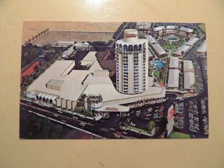 Sands Casino Hotel Las Vegas Nevada Vintage Postcard Aerial View 1972