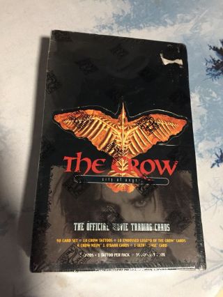1996 The Crow Official Movie Kitchen Sink Press Trading Card Box Set Nos