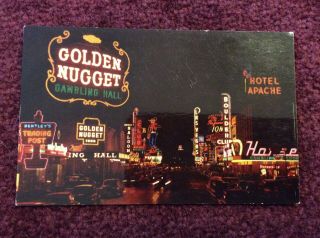 Las Vegas,  Nevada Golden Nugget Gambling Hall Hotel Apache Vintage Postcard