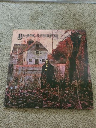 Black Sabbath Self Titled Debut Vinyl Lp 1970 Warner Bros.