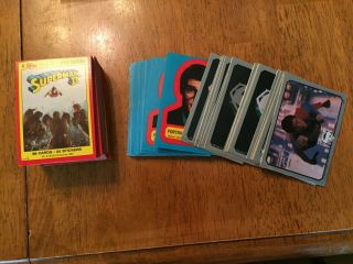 Superman The Movie Series 2 1978 Topps Card Set - Missing 34