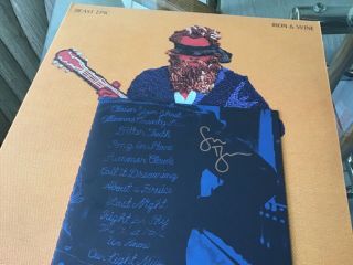 Iron & Wine Beast Epic Signed Lyric Book,  Colored Vinyl & Etching 2lp