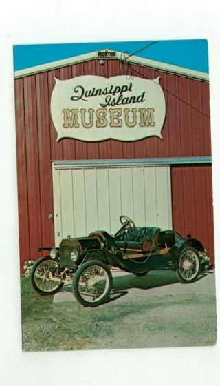 Vintage Car Automobile Post Card 1911 Ford Torpedo