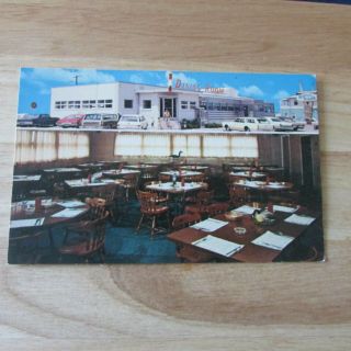 Vintage Postcard English Diner & Restaurant Ocean City Maryland