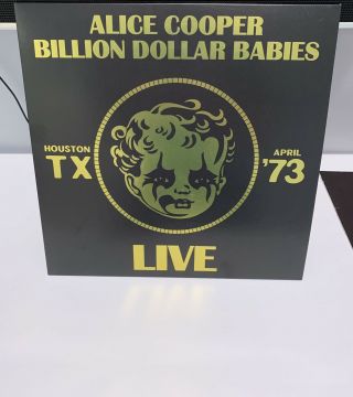Alice Cooper Billion Dollar Babies Limited Edition Bf Rsd 2019 Vinyl Lp,  7 "