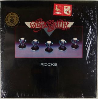 Aerosmith: Rocks Us Columbia 70s Press Shrink Hard Rock Vg,  Vinyl