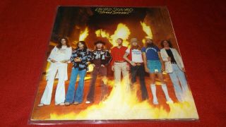 Lynyrd Skynyrd Street Survivors Lp Vinyl Record Vintage Album 1976 Flame Cover