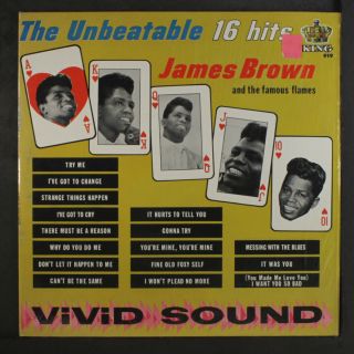 James Brown: The Unbeatable 16 Hits Lp (mono,  Shrink,  So Close To M -) Soul